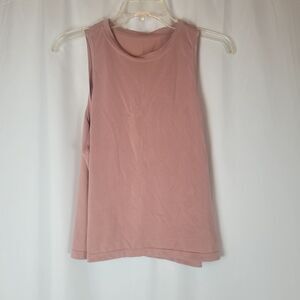 Ododos Shirt Women's Size Small Rose Pink Sleeveless Athletic Loose Fit New